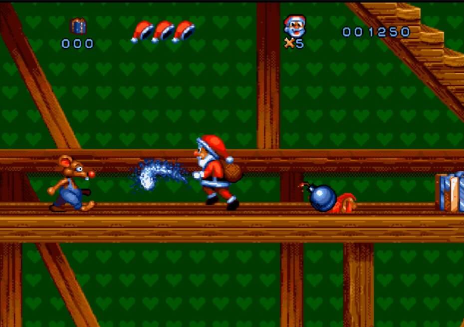 Daze Before Christmas - геймплей игры Sega Mega Drive\Genesis
